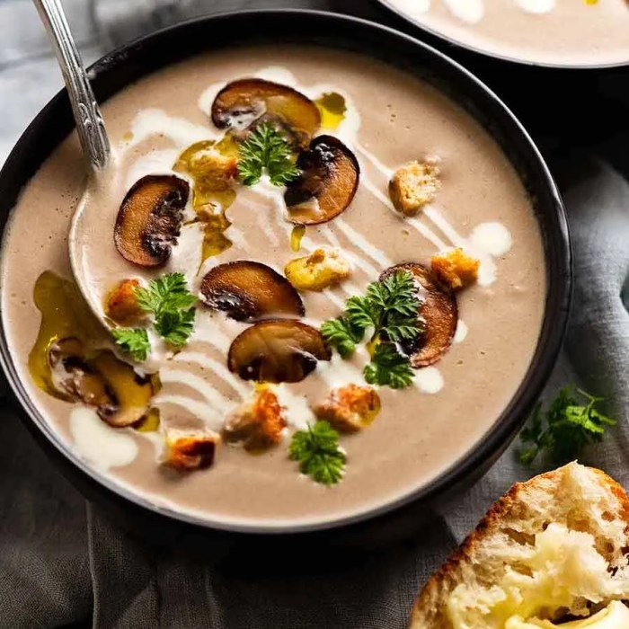 Mushroom soup recipe polish