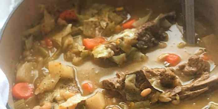 Neck bone soup recipe